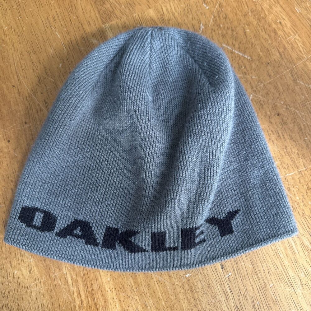 Vintage Oakley Software Beanie Men’s Black One Size Spellout